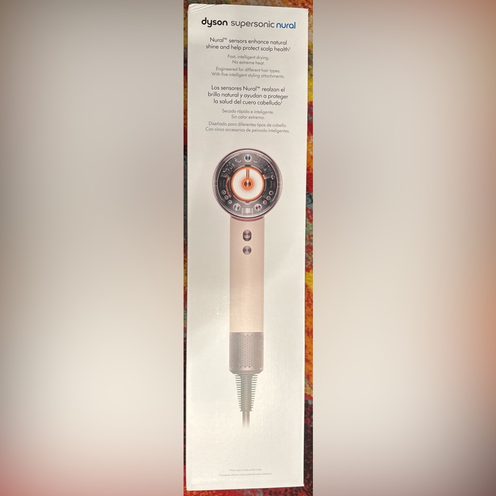 Dyson Supersonic Nural Hair Dryer Pink Rose Gold New Factory Sealed!